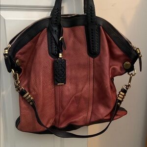 orYANY Red and Black Tote Bag